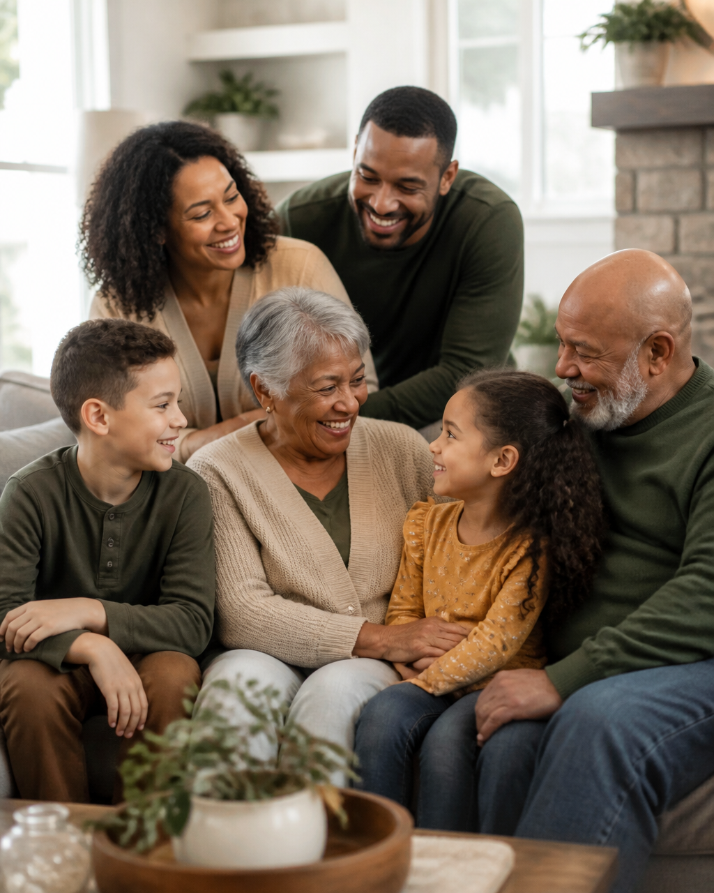 Families we support — parents and children together